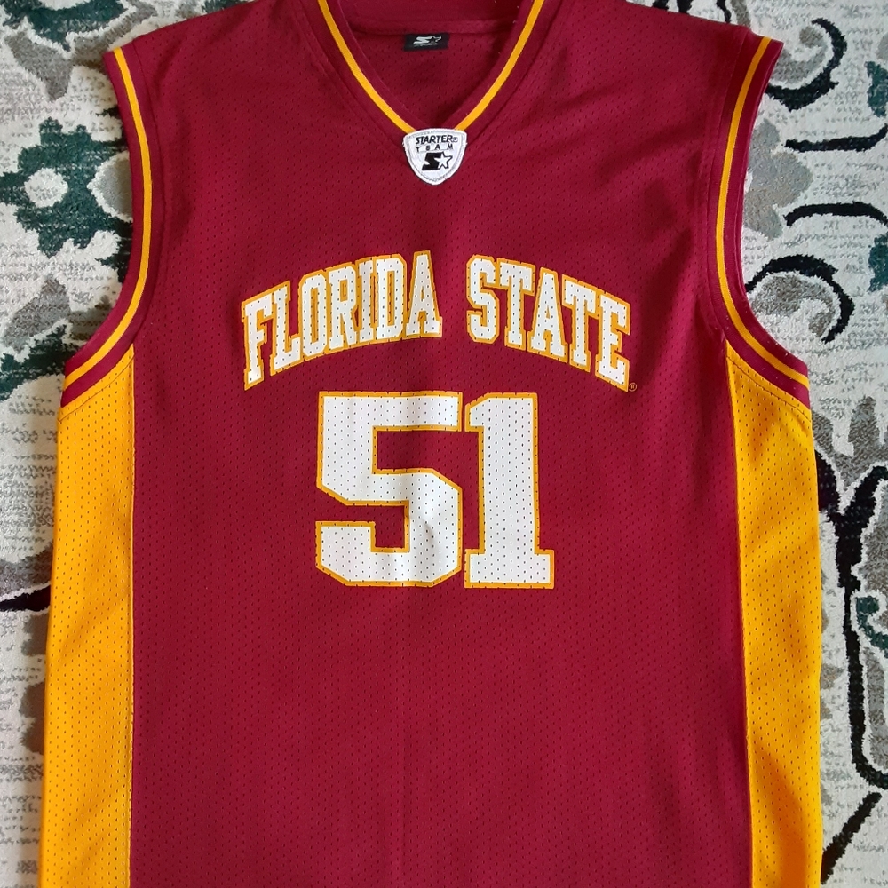 Vintage Florida State University Basketball Jersey